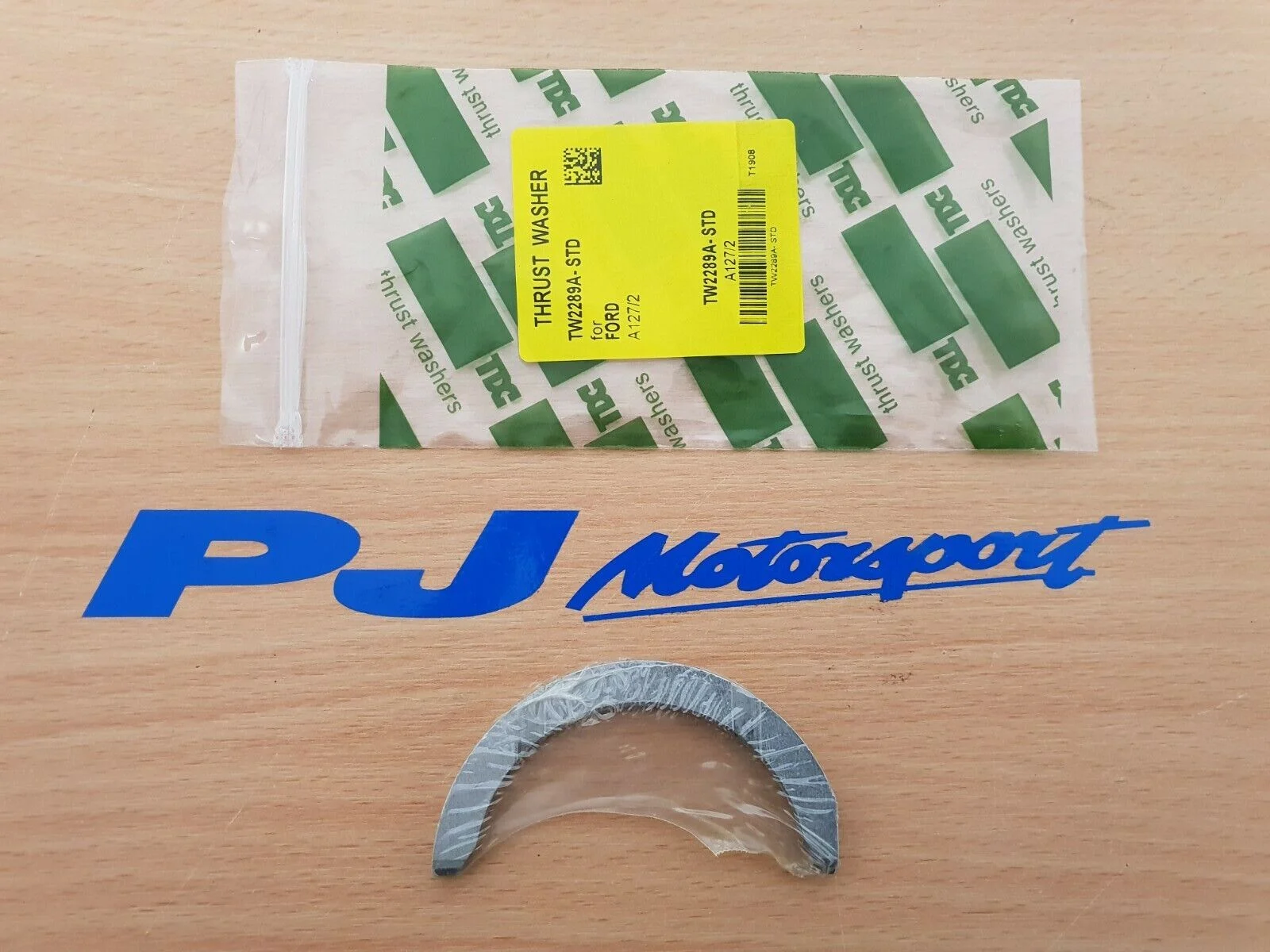 Standard thrust washer set