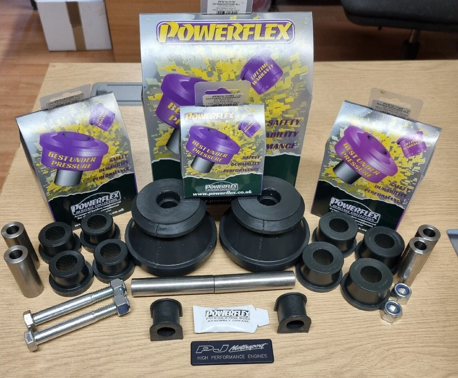 3DR Cosworth Powerflex rear bush kit